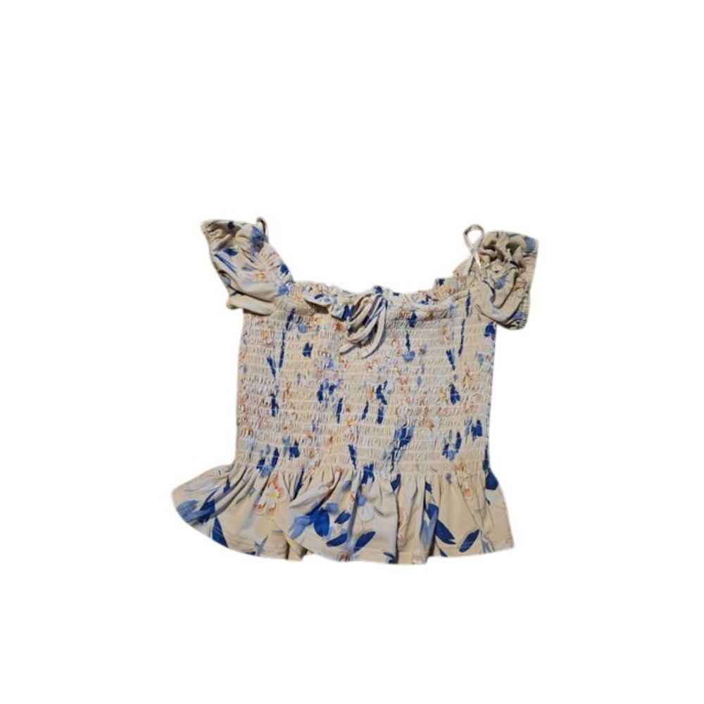BCBGeneration Deadstock and Vintage Floral Crop Top XS